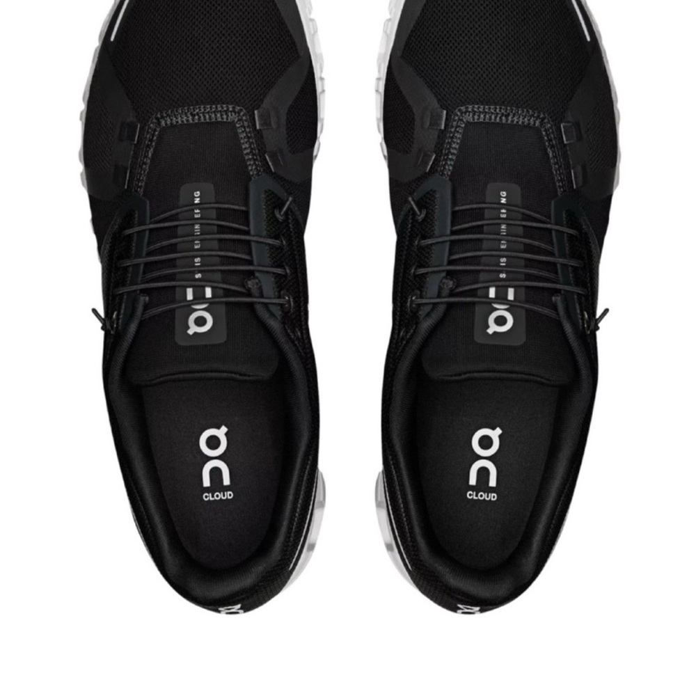 On Running Cloud 6 MEN’S Black/White Sneakers 🏃‍♂️🏃‍♀️SIZE 10 - Picture 3 of 6